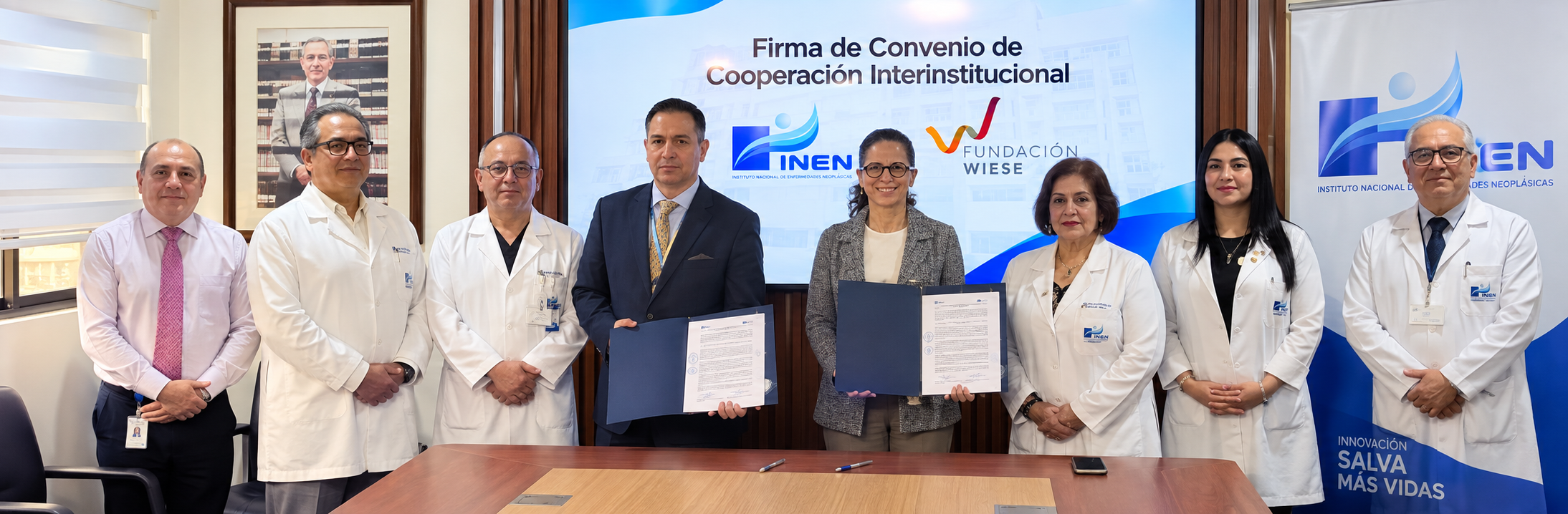 Fundación Wiese e INEN amplían convenio para donar prótesis a pacientes oncológicos 